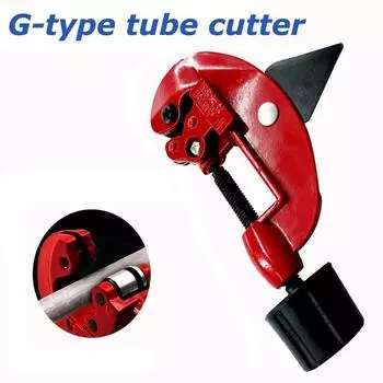 Резак для труб из углеродистой стали, труборез для труб от 1/8 до 1-1/8 дюймов из нержавеющей стали, алюминиевый медный труборез для труб(диаметр) От 3 до 30 мм красный