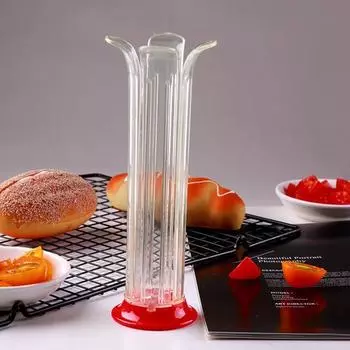 Резак для винограда, нарезка для клубники, маленький резак для помидоров, вишен, держатель контейнера для фруктов, резак, инструмент для изготовления фруктового салата