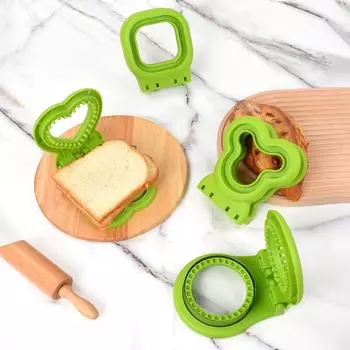 Резак и герметик для сэндвичей, резаки для сэндвичей для детского обеда, резак для сэндвичей с арахисовым маслом и желе One Size