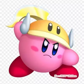 Резак Kirby Kirby s Adventure Kirby Triple Deluxe с термопереносной печатью, виниловые нашивки, наклейки для одежды, аппликации «сделай сам», моющиеся нашивки