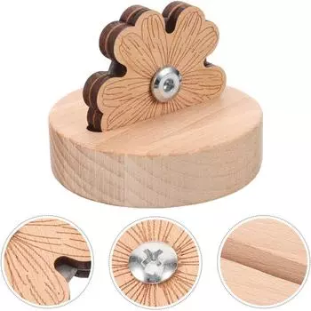 Резак ниток «Ромашка» для квилтинга, настольный резак для пряжи с лезвием, инструменты для обрезки ниток с противоскользящей подставкой для шитья 1 piece