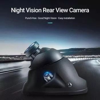 Резервная камера. Регулируемая камера заднего вида ночного видения с углом обзора 120 градусов.