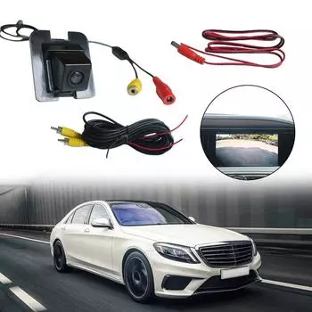 Резервная камера заднего вида 1080P для Mercedes-Benz S-Class W204 W212 W221, авто внешние аксессуары, запасные части