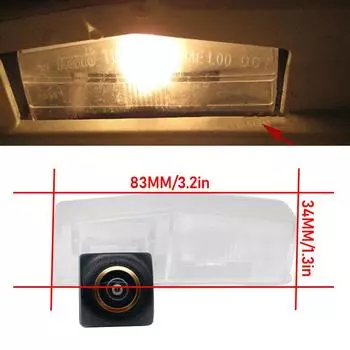 Резервная камера заднего вида для Toyota Venza 2008~2017 Prius XW30 2009~2015 Golden Lens Night Vision номерной знак парковочная камера Golden Camera