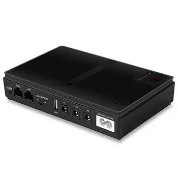 Резервный источник бесперебойного питания 10400 мАч зарядное устройство для сотового телефона DC UPS AC85-265V DC1018P маршрутизатор 5V9V12V оптический монитор для кошек