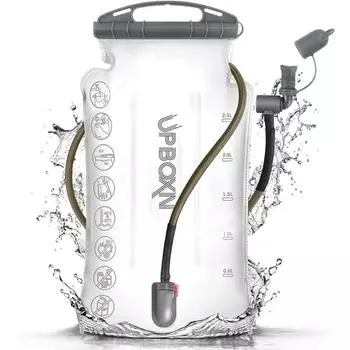 Резервуар для воды объемом 2 л/3 л, не содержащий бисфенол А герметичный мешок для хранения воды, безвкусный сменный питьевой пакет для походов на открытом воздухе, кемпинга, велоспорта 2L