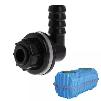 резервуар для воды, соединитель водонепроницаемый сливной соединитель аксессуары для аквариума пластиковые детали для замены труб белый