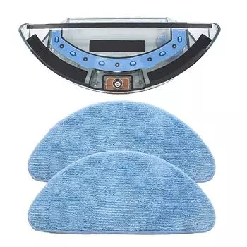 Резервуар для воды + тряпка для швабры для Mamibot EXVAC660, EXVAC680S EXVAC880 для пылесоса Tesvor X500 Pro S6, сменная часть 1 комплект CHINA
