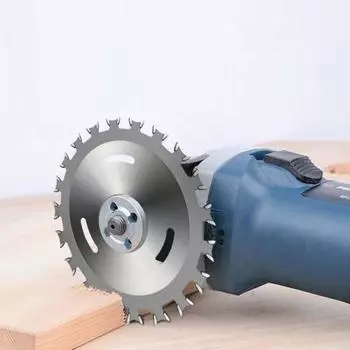 Режущее лезвие с двух сторон, быстрая точная резка, супер острое, 4 дюйма, 40 т, режущее лезвие из твердосплавного металлического сплава для столярных работ серебряный