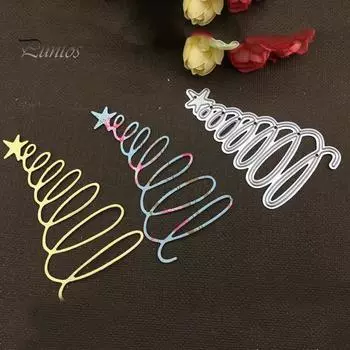 Режущие штампы, водонепроницаемые, простые в использовании, углеродистая сталь, рождественская звезда, стальные режущие штампы для подарков серебряный