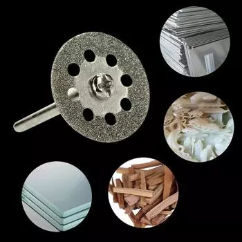 Режущий диск Алмазный шлифовальный круг Дисковая пила Абразивная мини-дрель 22 мм