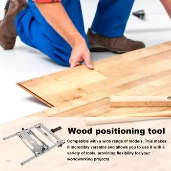 Режущий станок, направляющая кромки, позиционер, нижняя скоба, многофункциональная настольная пила из нержавеющей стали для деревообработки
