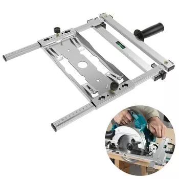 Режущий станок, направляющая кромки, позиционер, нижняя скоба, многофункциональная настольная пила из нержавеющей стали для деревообработки