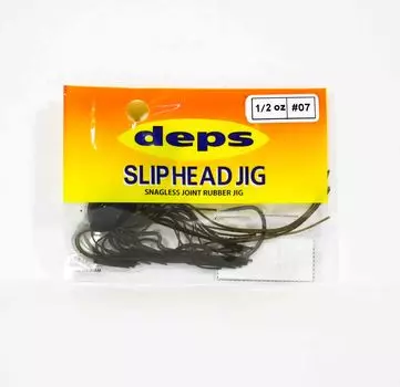 Резина для джиг-джига Deps со скользящей головкой, 1/2 унции 07 (5070)