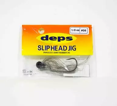 Резина для джиг-джига Deps со скользящей головкой, 1/8 унции 08 (6084)