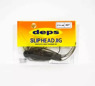 Резина для джиг-джига Deps со скользящей головкой, 3/16 унции 07 (4073)