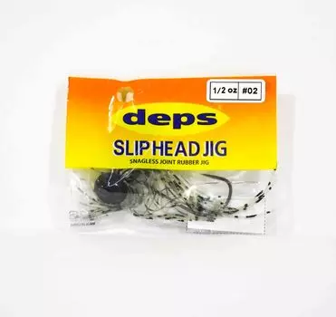 Резина для джиг-джига Deps со скользящей головкой, 1/2 унции 02 (5025)