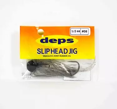Резина для джиг-джига Deps со скользящей головкой, 1/2 унции 08 (5087)