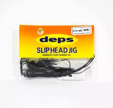 Резина для джиг-джига Deps со скользящей головкой, 3/16 унции 06 (4066)