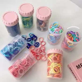 Резинка для девочек не повредит цвет волос, высокий внешний вид, кружевная резинка для волос, высокая эластичная резинка для волос, детская повязка на голову