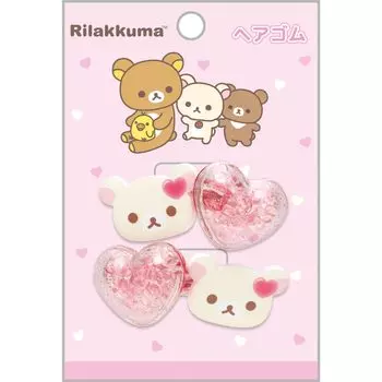 Резинка для волос Rilakkuma Korilakkuma FE41702 San-X В110Ш75мм