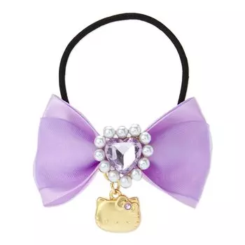 Резинка для волос Sanrio Hello Kitty со сверкающей бижутерией 869139 фиолетовый