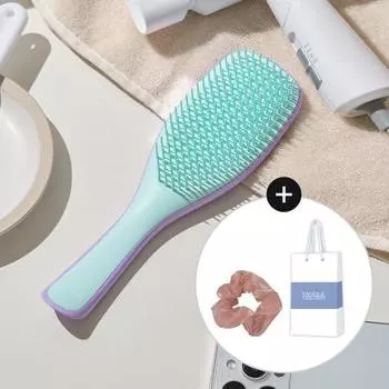 [Резинка для волос + сумка для покупок в подарок] Выберите 1 из 3 Tangle Teezer Wet Detangler Minis, корейская косметика Salmon Pink & Apricot