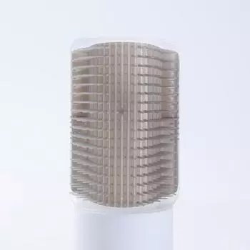 Резинка для волос в виде кошачьего угла, удаляет плавающую шерсть, не повреждая кожу, игрушка для питомца для щекотания углов, поглаживания кошек, массажная щетка AL-WJ0034- [Boxed] серый