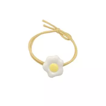 Резинка для волос, веревка, держатель для хвостика, эластичная, модная, милая, для вечеринки, офиса, школы, веревка, доставленная