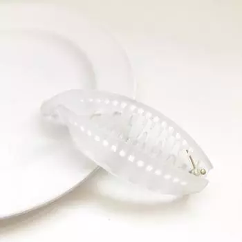 резинка для волос заколки утолщенные прозрачные резиновая краска акриловые банановые заколки аксессуары нескользящие зубцы зажимы шпилька