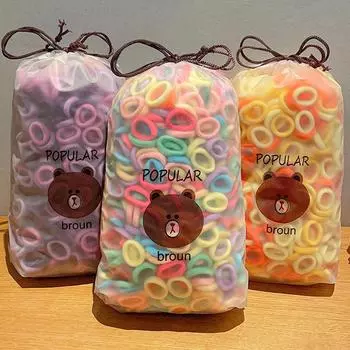 «Резинки для волос, подходящие для детей»: Бережно относится к волосам, идеально подходит для девочек