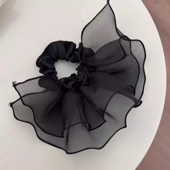 Резинки-скранчи для волос для девочек женщин корейские аксессуары эластичный бант резиновый винтажный популярный макияж ведущая мода взрослые новые