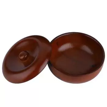 Резиновая деревянная миска для бритья, пенящаяся миска для бритья с крышкой