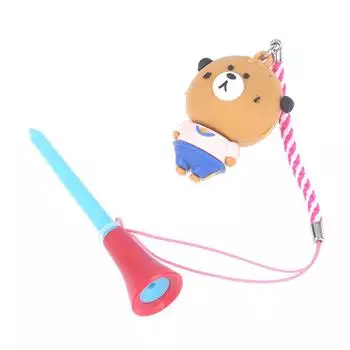 Резиновая футболка для гольфа с ручным рисунком из мультфильма, веревка для предотвращения потери мяча для гольфа