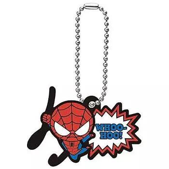 Резиновая игрушка-капсула Marvel MINI HEROES Gacha Gacha [5]. Человек-Паук] (один предмет)
