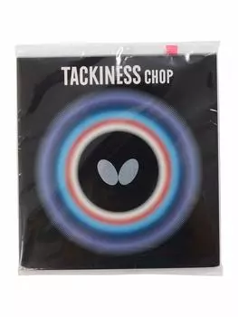 Резиновая накладка для настольного тенниса Butterfly, клейкая резина, красная, средняя 05450 Takinesu/CHOP (006)