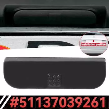 Резиновая накладка на ручку крышки багажника, кнопка открывания задней двери багажника для BMW Mini R50 R52 R53 R56 R57 R58 R59 51137039261 51717039261