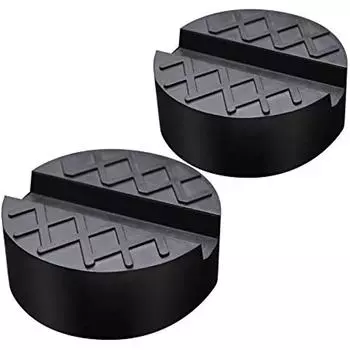 Резиновая палочка для автомобильного подъемника, гидравлическая универсальная противоскользящая поверхность 65X35 мм [в комплекте 2 шт.] 16x9x5cm