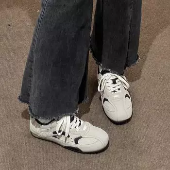 Резиновая подошва Gu Yun немецкие кроссовки женские туфли новинка весна и осень популярная тонкая и удобная универсальная повседневная спортивная обувь 35