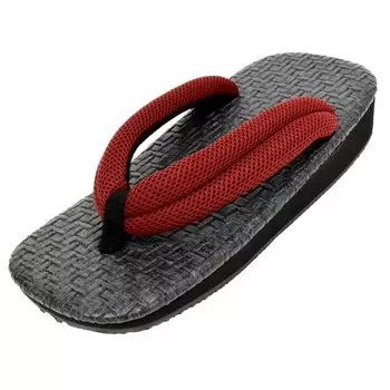 Резиновая подошва из искусственной кожи Ajiro Setta Mesh с тиснением Сделано в Японии [Ai Indigo] (Английский, все языки)