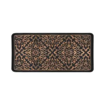 Резиновая подставка для обуви Поднос для мокрой обуви, подходит для входа в крытую и наружную площадку для снежных ботинок Супер большой поднос для обуви, черный as show чёрный