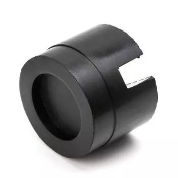 Резиновая прокладка для пола автомобиля с прорезями, защитный адаптер для рамы, инструмент для поддомкрачивания чёрный