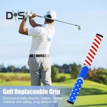 Резиновая рукоятка для гольф-клюшек, нескользящая, амортизирующая, водонепроницаемая, высокопроизводительная, для гольфистов фиолетовый