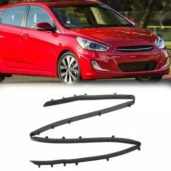 Резиновая уплотнительная полоса переднего бампера для Hyundai Accent 2012-2017 863571R000