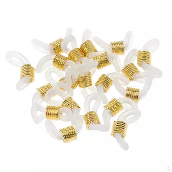 Резиновая винтажная петля для очков, аксессуары для цепочек серебряный