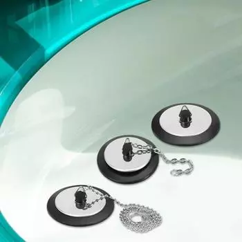 Резиновая заглушка для слива раковины с удобным крючком. Инструмент для предотвращения засора раковины.