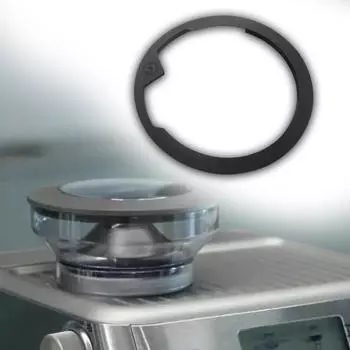 Резиновое уплотнение с верхним заусенцем предотвращает застревание Многоразовая круглая легко очищаемая силиконовая прокладка Кофе