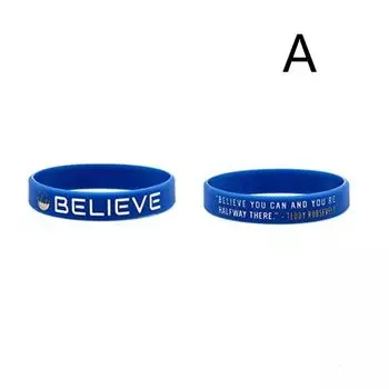 Резиновые браслеты «Поверьте, мужество», вдохновляющий браслет «Мечта», мотивационные силиконовые браслеты A