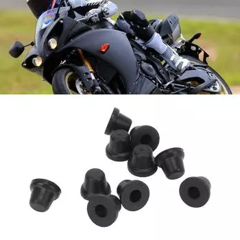 Резиновые крышки для выпускных штуцеров Износостойкие винты для прокачки тормозов для автомобилей, мотоциклов, машин Крышки для выпускных штуцеров