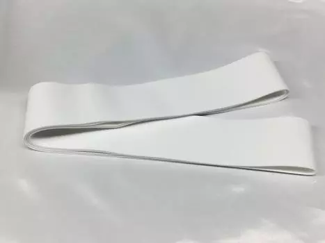 Резиновые нашивки для вечеринок, белые, ширина 50 мм, 2 м [Сделано в Японии]